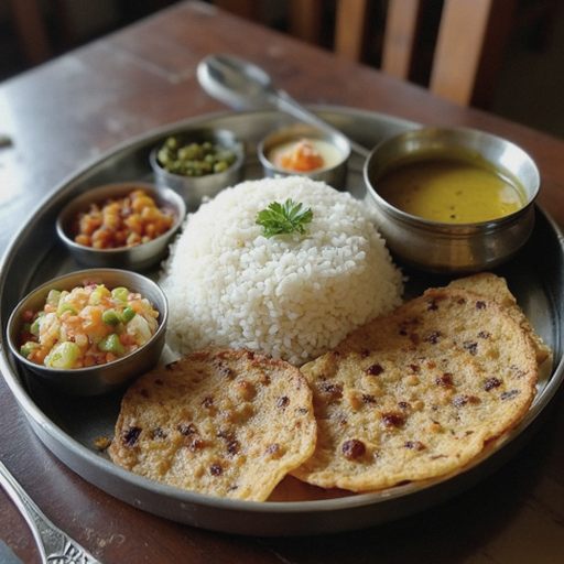 Maharashtrian thali