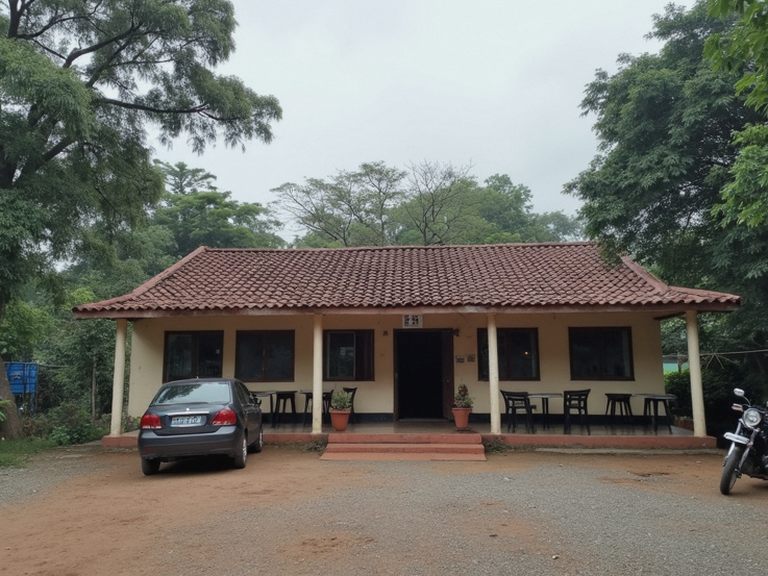 Bridge House from the road